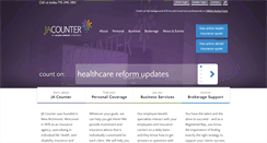 Desktop Screenshot of jacounter.com